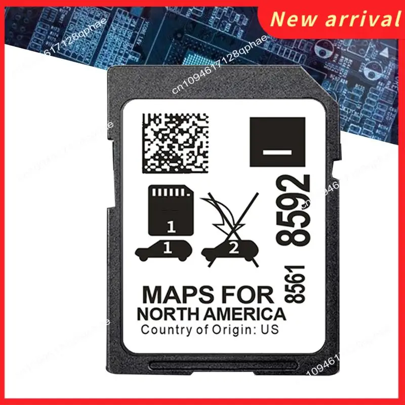 N89R أحدث 2023 8561 8592 بطاقة الملاحة للخرائط لبويك كاديلاك جي إم سي 2023 نظام الملاحة خريطة أمريكا الشمالية سهلة T