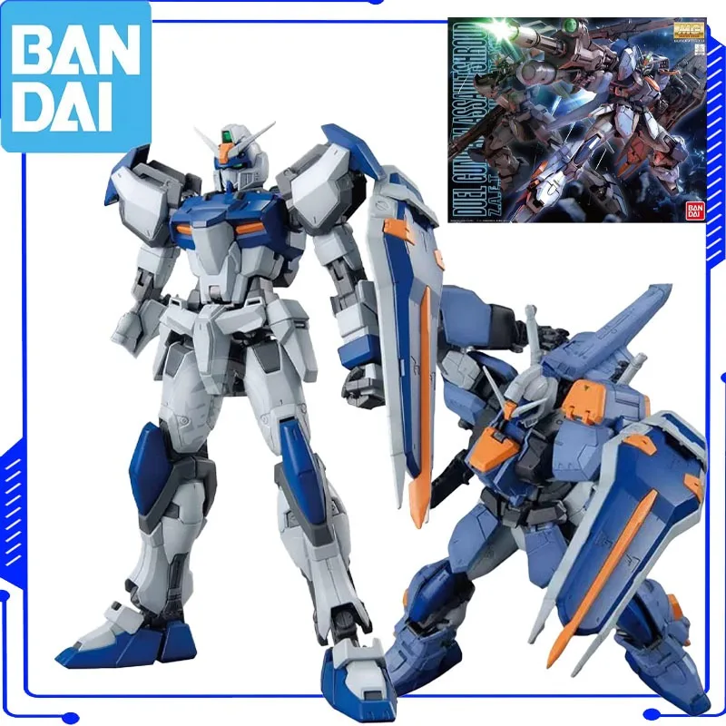 

Genuine Bandai MG 1/100 GAT-X102 Duel Gundam Assault Shroud Mobile Suit Gundam SEED Model Kit Toy for Boys Girls Kids Gift Model