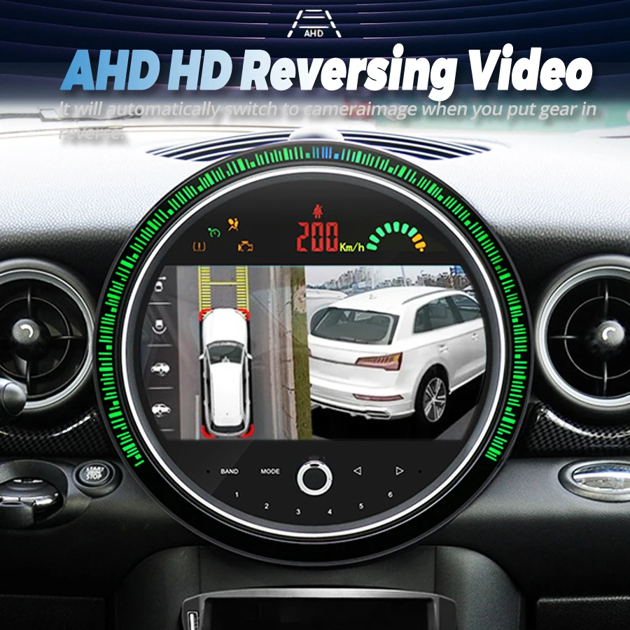 S 9Inch Screen Car Android 14 Multimedia Carplay Video Player For BMW Mini Countryman R60 Cooper R56 2006 - 2015 GPS Stereo Navi
