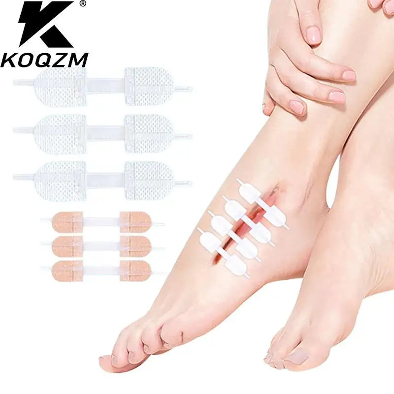 3 Stuks Pleister Rits Stropdas Wond Sluiting Patch Hemostatische Patch Gewikkeld Snel Hechtrits Pleister Outdoor Draagbare