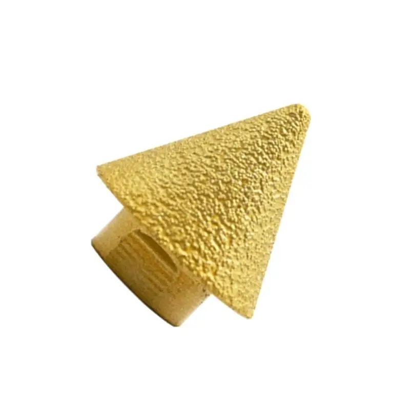 Diamond Beveling Chamfer Bit for Angle Grinders M10Thread Countersink Bit Hole Chamfering Tool Marble Polisher Tool