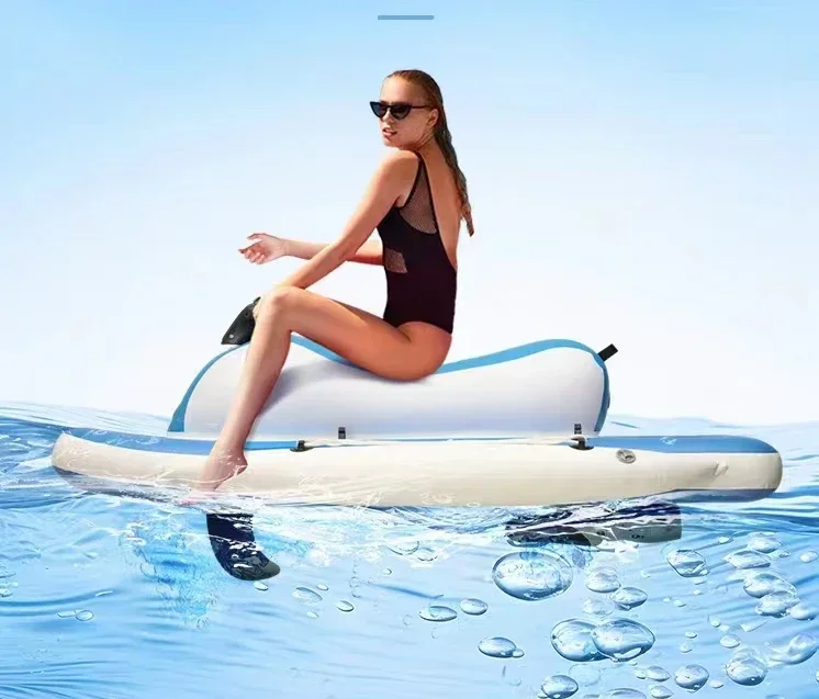 Portable Cruiser Motorbike Power Ride-On Inflatable Jet Ski with 2 Stroke Engine for Lake and Ocean Use
