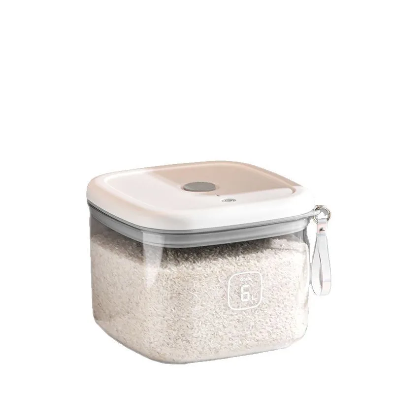

Household Grain Storage Bucket - Vacuum Sealed Rice Container, Insect Proof, Suitable for Rice and Cat Food