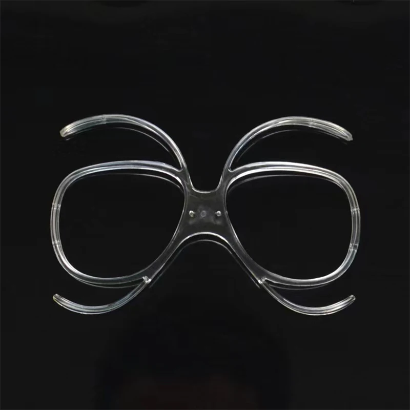 Bendable Motorcycle Goggles Ski Goggles Glasses Myopia Frame Rx Insert Optical Adaptor Flexible