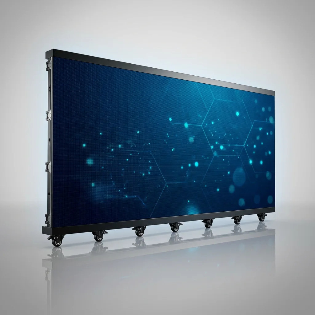 P2.5 GOB Portable LED DJ Booth Table Facade Video Wall Display Foldable DJ Booth for Nightclub Stage Music Club Events