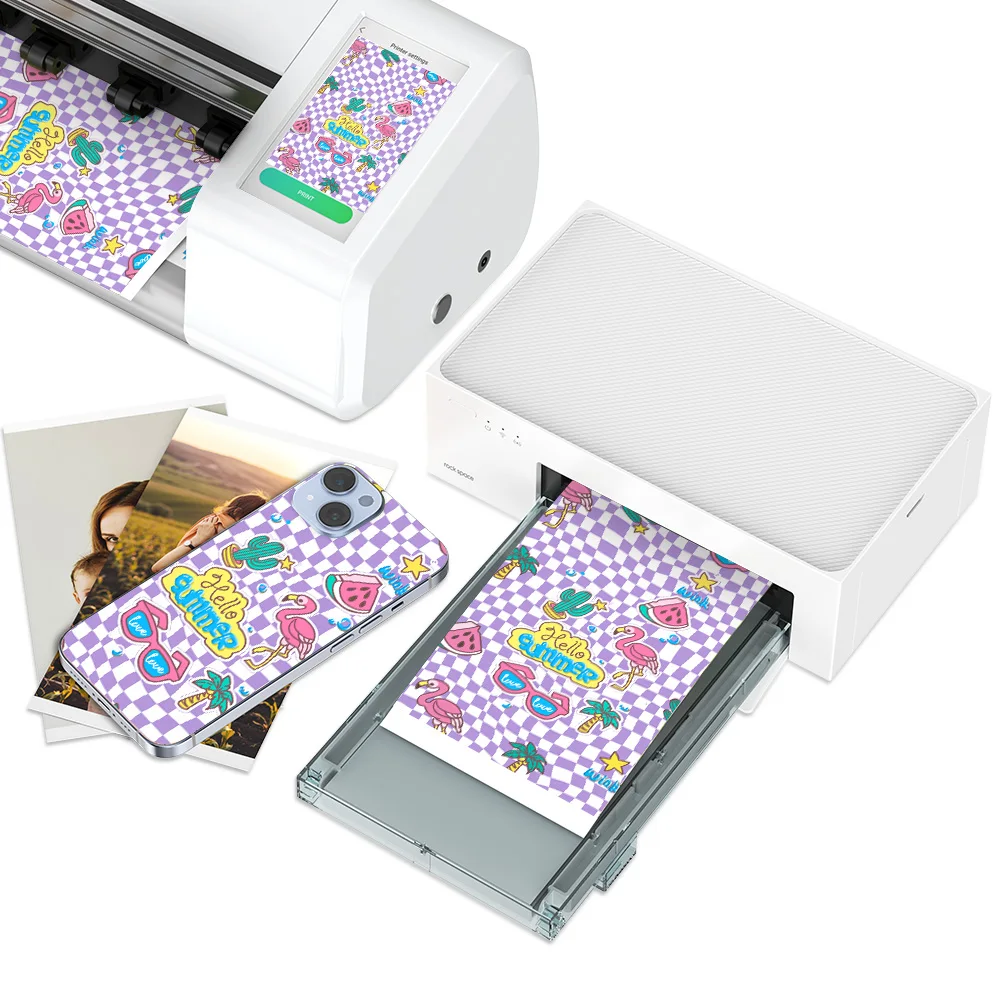 New Cost Effective Dry Film Printer,Phone Back & Mobile Sticker Maker,DIY Device for Custom Printing