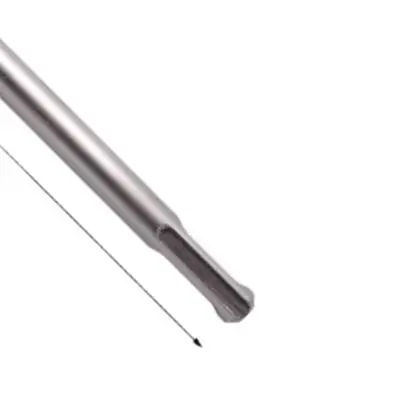 

26cm-SDSPlus Extension Rod Quick Release Adapter High Carbon Steel Chrome Vanadium Compatible With Rotary Hammer Drill Silver