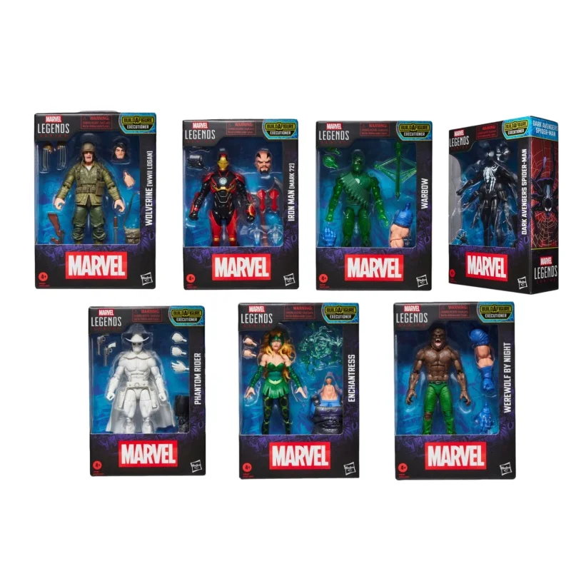 

Hasbro Original New Legendsbaf Iron Man, Werewolf By Night Action Figure Anime Peripheral Collection Desktop Decoration