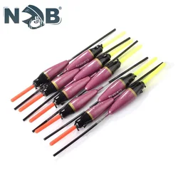 NGB 10PCS 2g 3g 4g 5g Hard Tail Vertical Buoy For Carp Fishing Tackle Light Barguzinsky Fir Fishing Float Bobber Pesca