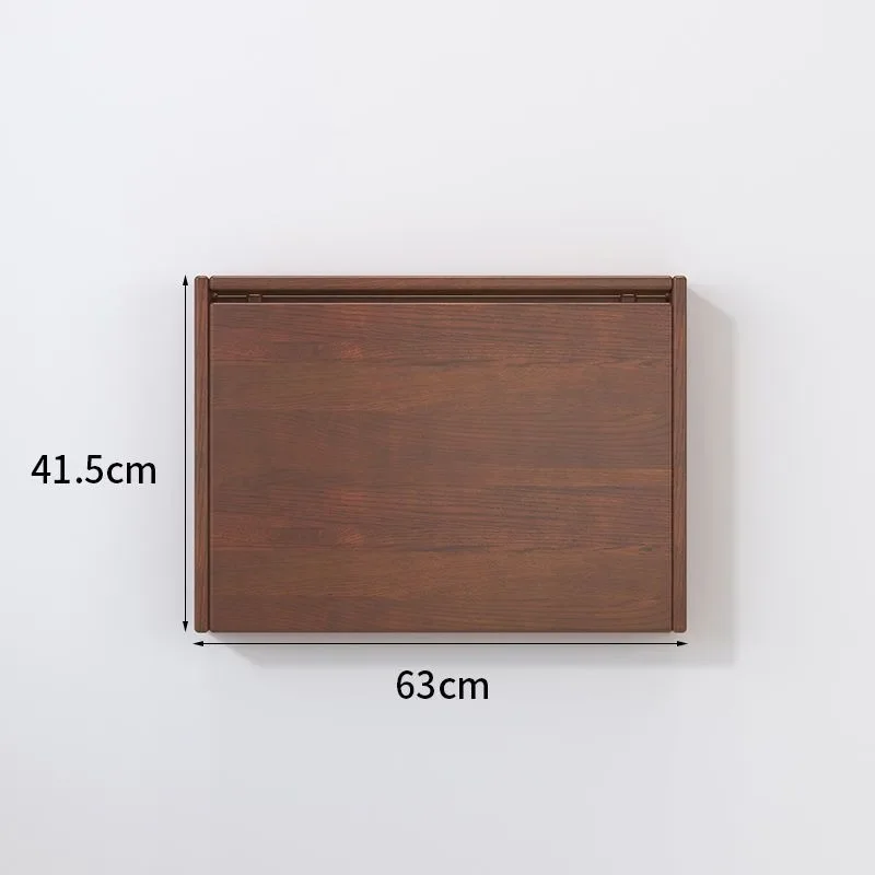 Design Folding Desk Solid Wood Minimalist Coffee Tables Creative Living Room Side Tables Modern Bedside Table Home Furniture image 6