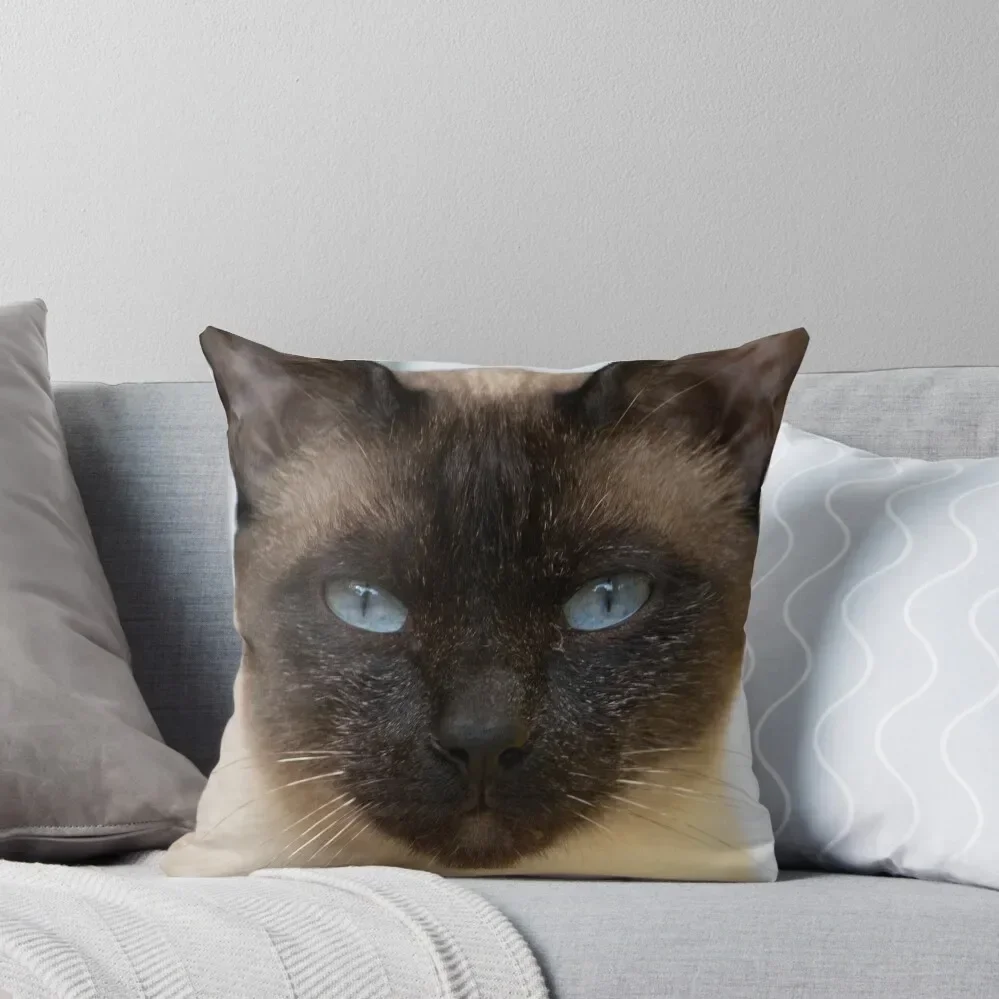 

Gorgeous Bluepoint Siamese Cat Throw Pillow christmas ornaments 2025 Luxury Sofa Cushions pillow