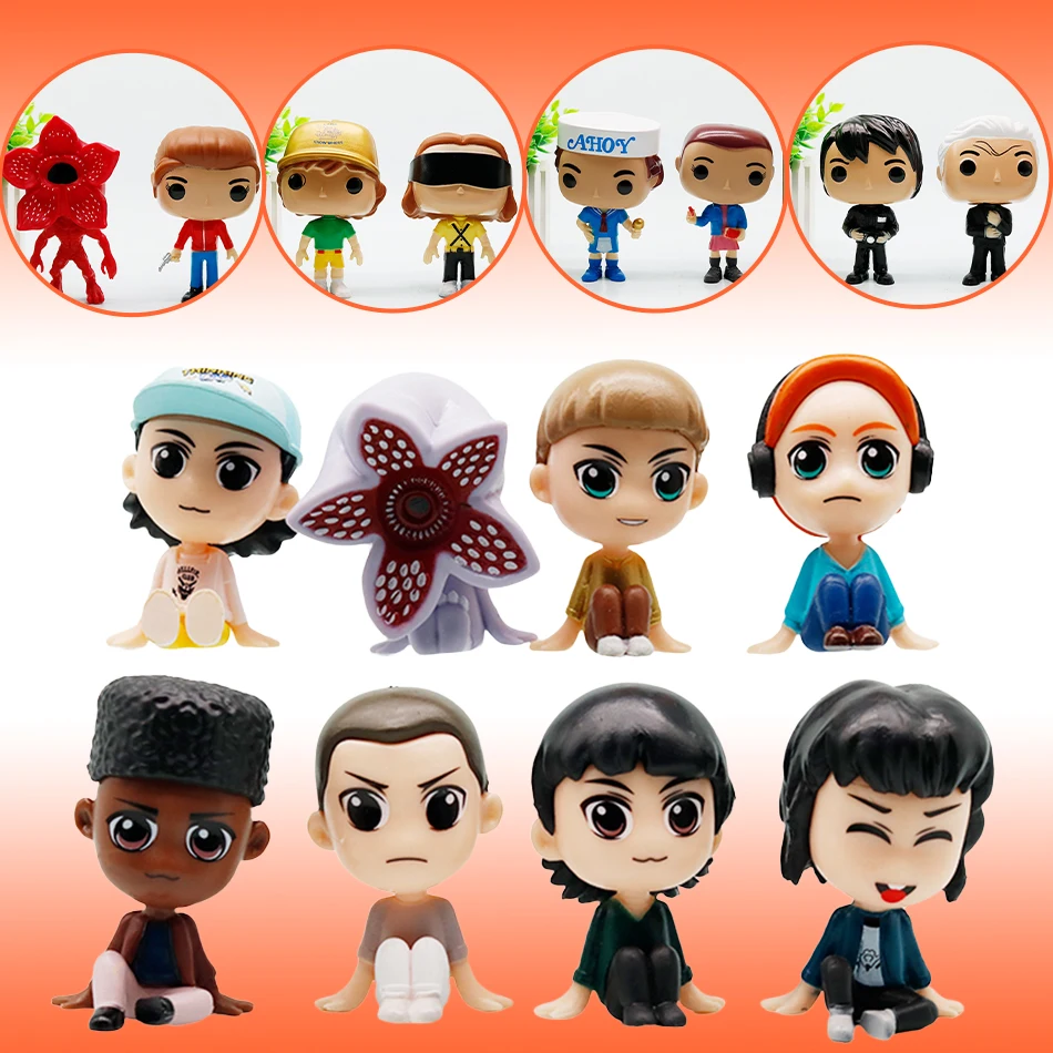 أنيمي الغرباء التلفزيون الشكل جين آيفز/ويل بايرز/مايك ويلر عمل الشكل ستيف ألعاب شخصيات الحركة دمى الفينيل للتجميع