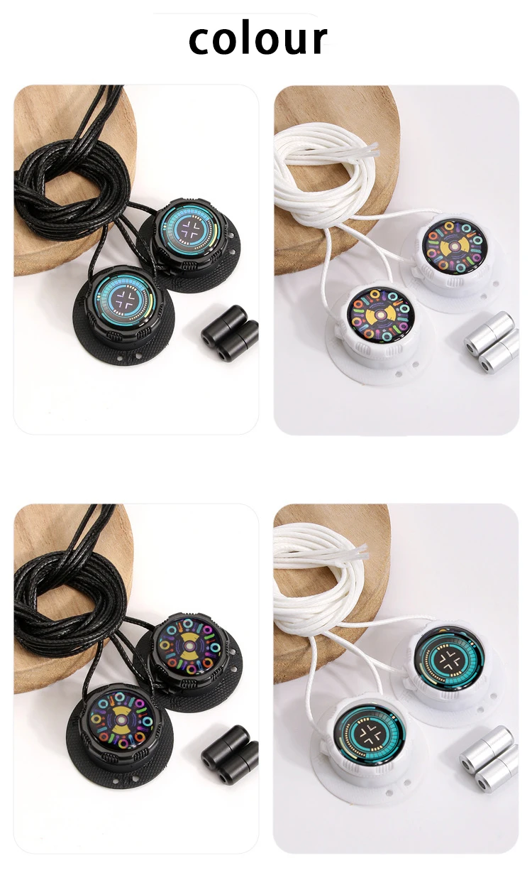 Automatische Schnürsenkel ohne Binden, Schnellverschluss-Schnürsenkel für Sneaker, Schnürsenkel ohne Binden für Erwachsene und Kinder, dicke Schnürsenkel aus Seil, 1 Paar/2 Paar – Detail 2