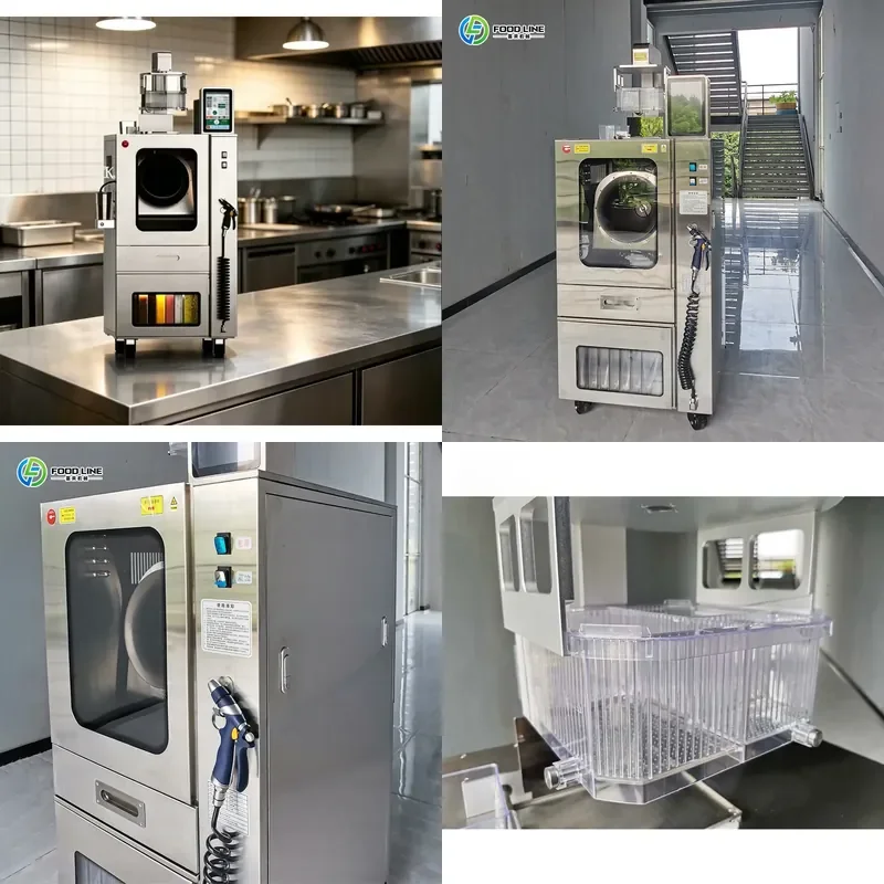 Commercial Automatic Rotary Cooking Robot Intelligent Wok Machine for Fried Noodle Restaurants and Canteens