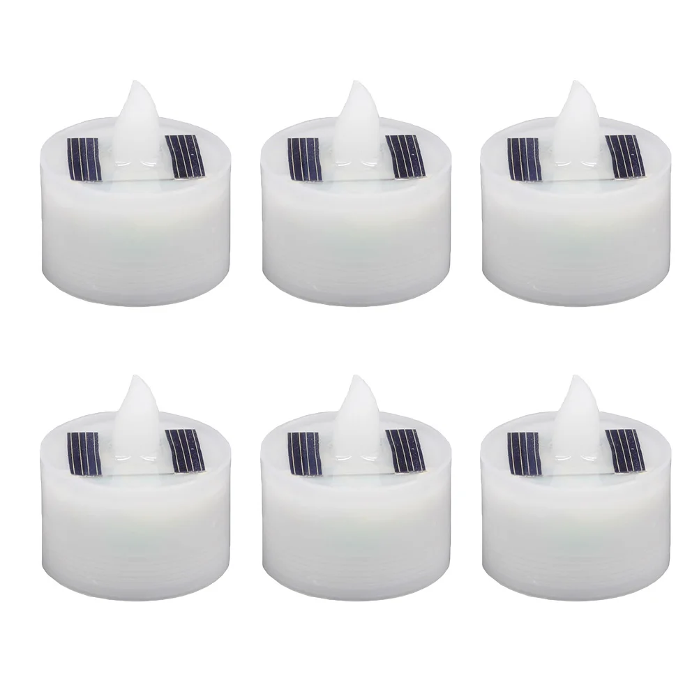 

6pcs Waterproof Light Electric 36x37mm Warm White Decorative Lamp Lamp for Home