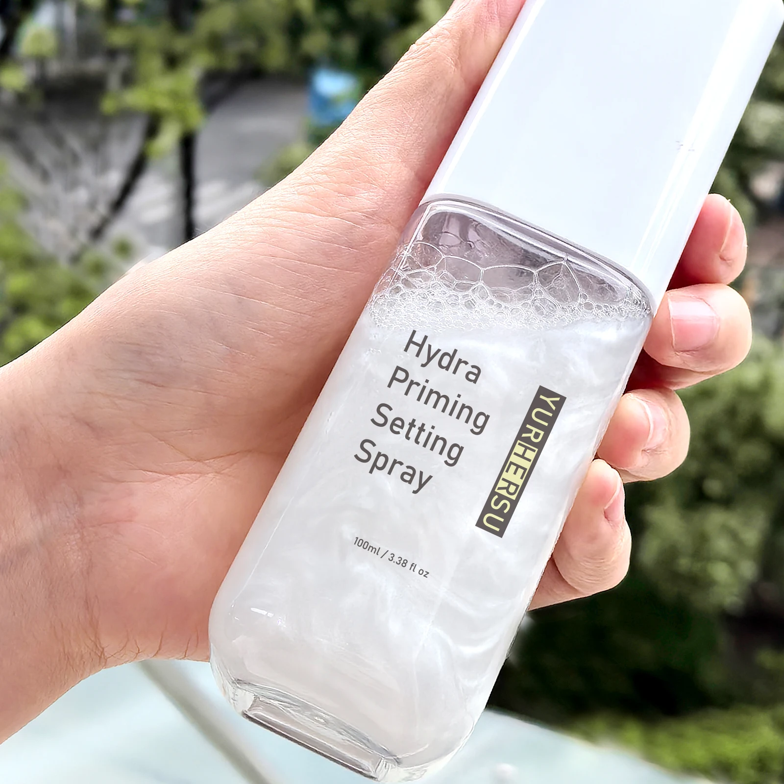 Spray fixateur de maquillage pour le visage – Finition mate longue durée et contrôle de l'huile – Tous types de peau