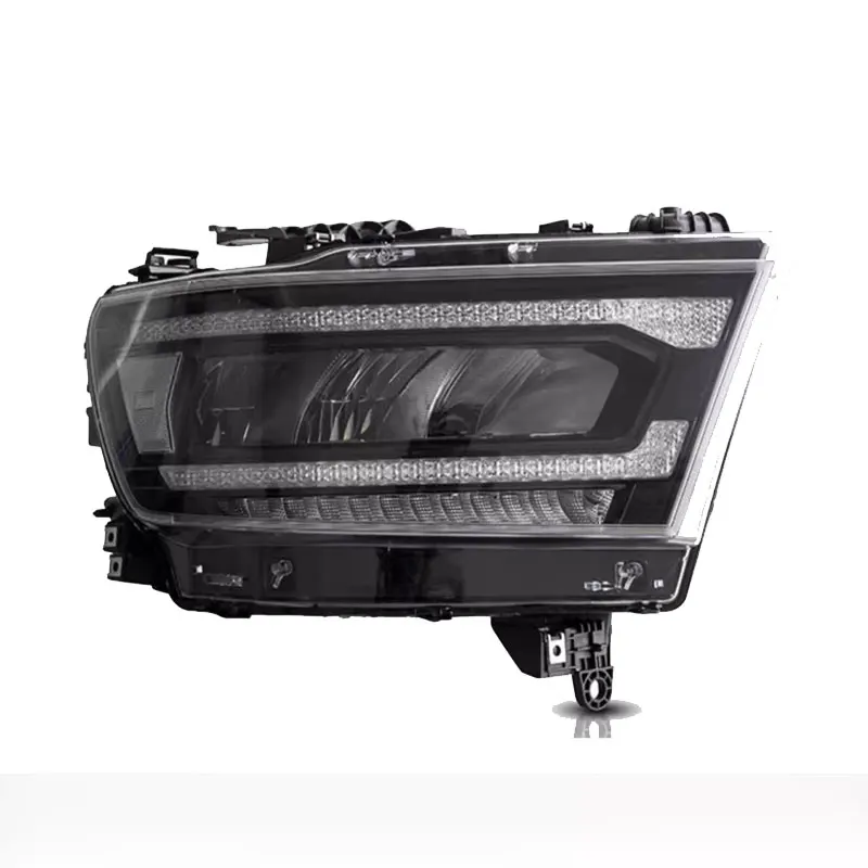 Car LED Head Lamp for Dodge RAM LED Headlight 2019-2023 Headlights RAM 1500 DRL Turn Signal Freemont Angel Eye Projector Lens