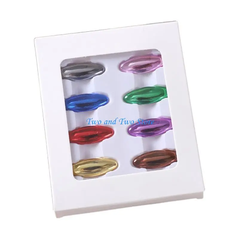 

HX6F Hijab Pin 8 Pcs Diamonds Muslim Women Hijab Sari Pins Color Safety Pins