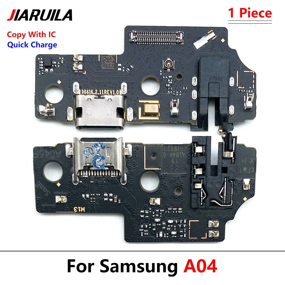 14Pcs Charger Charging Port Dock Connector Microphone Board Flex Cable For Samsung A04 A04s A04E A14 4G 5G