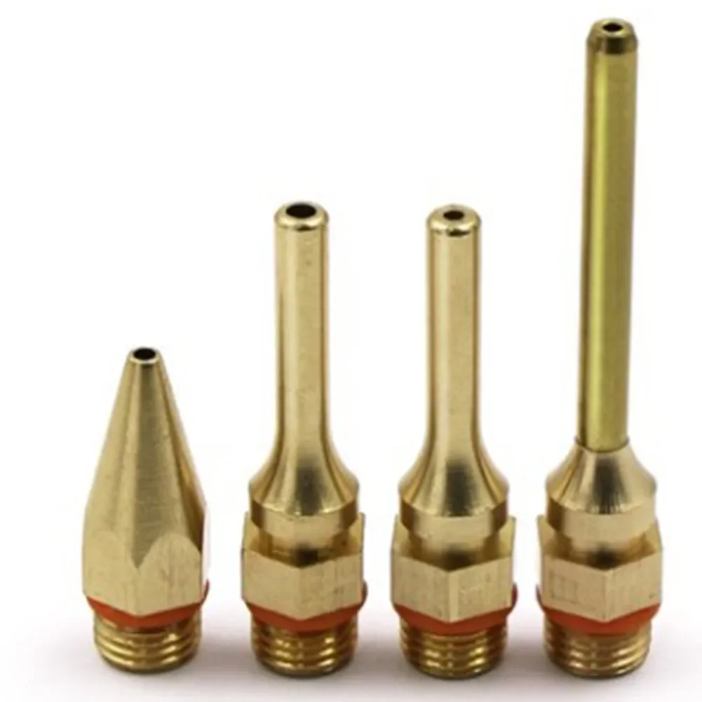 1PC Hot Melt Glue Stick Nozzle 11mm Pure Copper Small-bore Long Short Large 2.0x50mm For Welding Soldering Tools