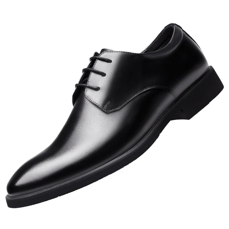 Fashion Men's Leather Shoes Casual Lace-up Driving Size 38-44