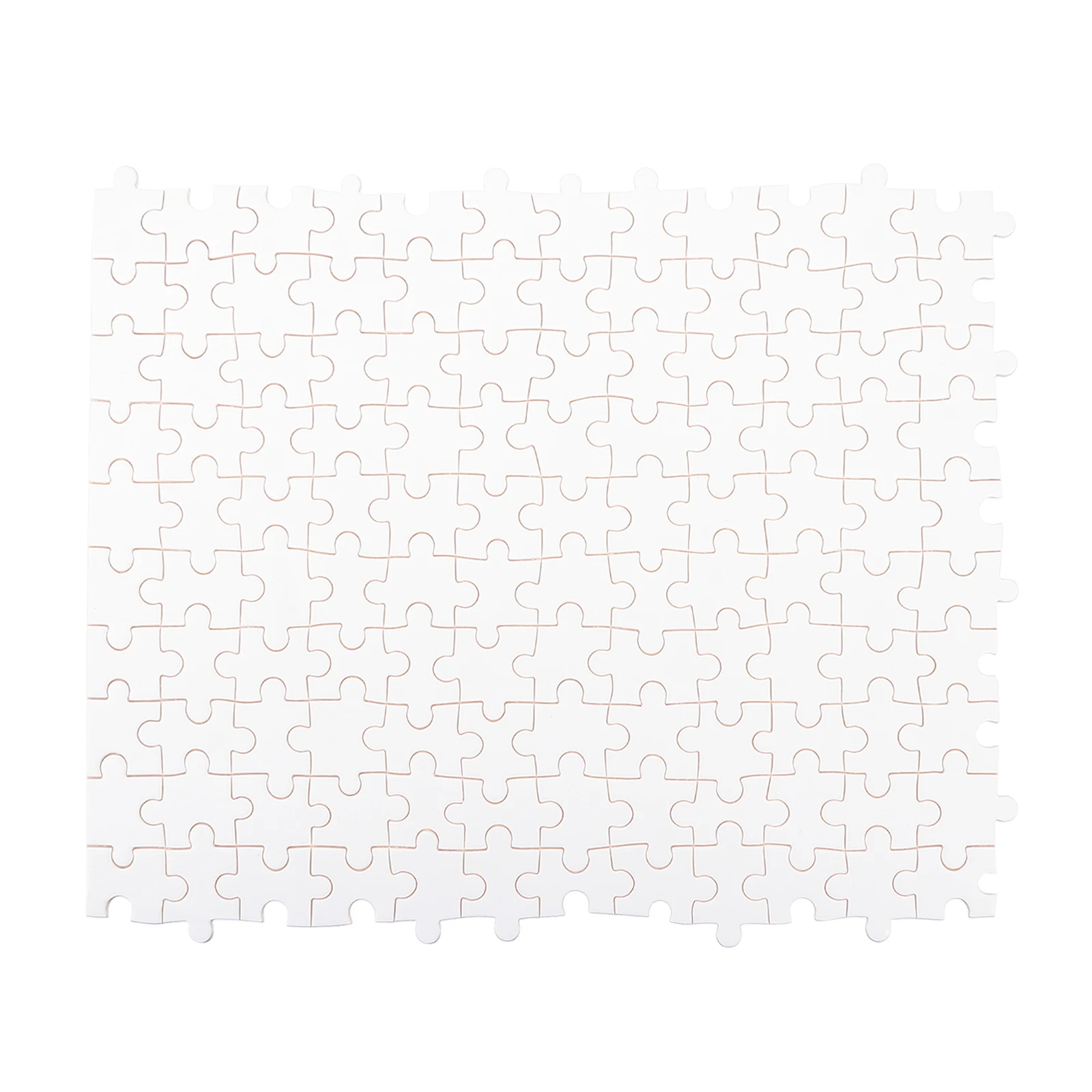 

1000pcs Blank Blank Piece Jigsaw Children's Transfer Puzzle Pieces Sublimation Custom Puzzle Piece Game Props Heat