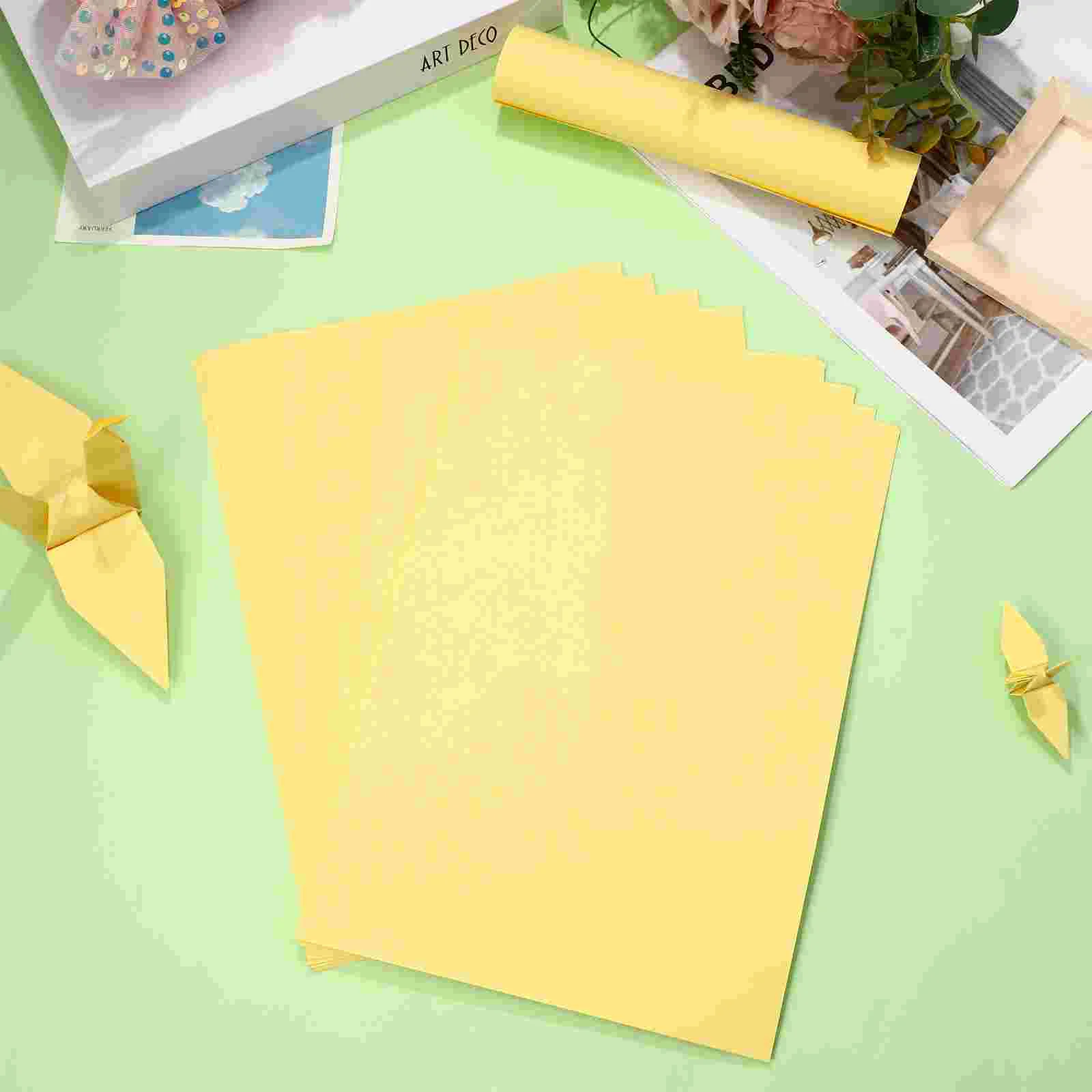 100 Sheets Stationery Paper A4 Letter Color Printer Craft Papers Printing Colored Construction Mini Child