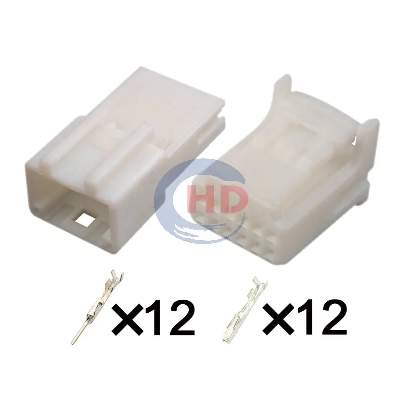 1-20 sets 12 Pin Clock Spring Connector Socket 1473407-1 1318774-1