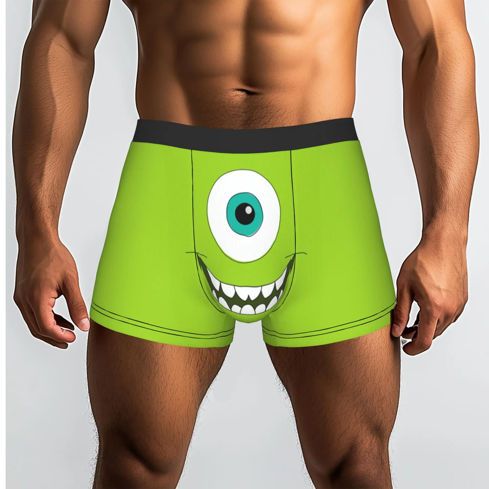 Customized Cool M-Monsters Anime University Boxers Shorts Panties Male Underpants Stretch  Briefs Underwear