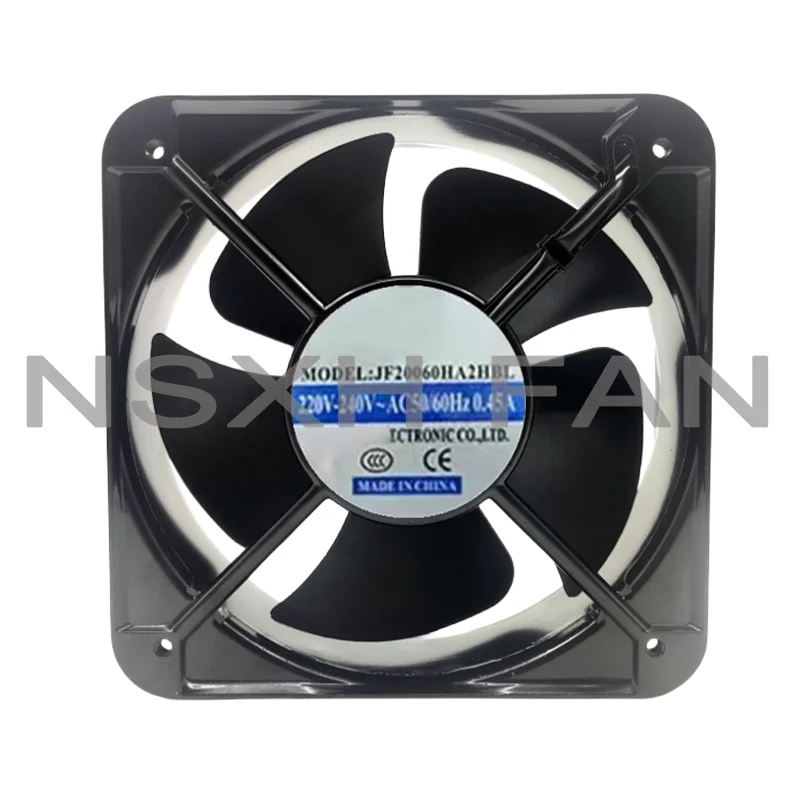 200*200*60 JF20060HA2HBL AC220V Square Fan