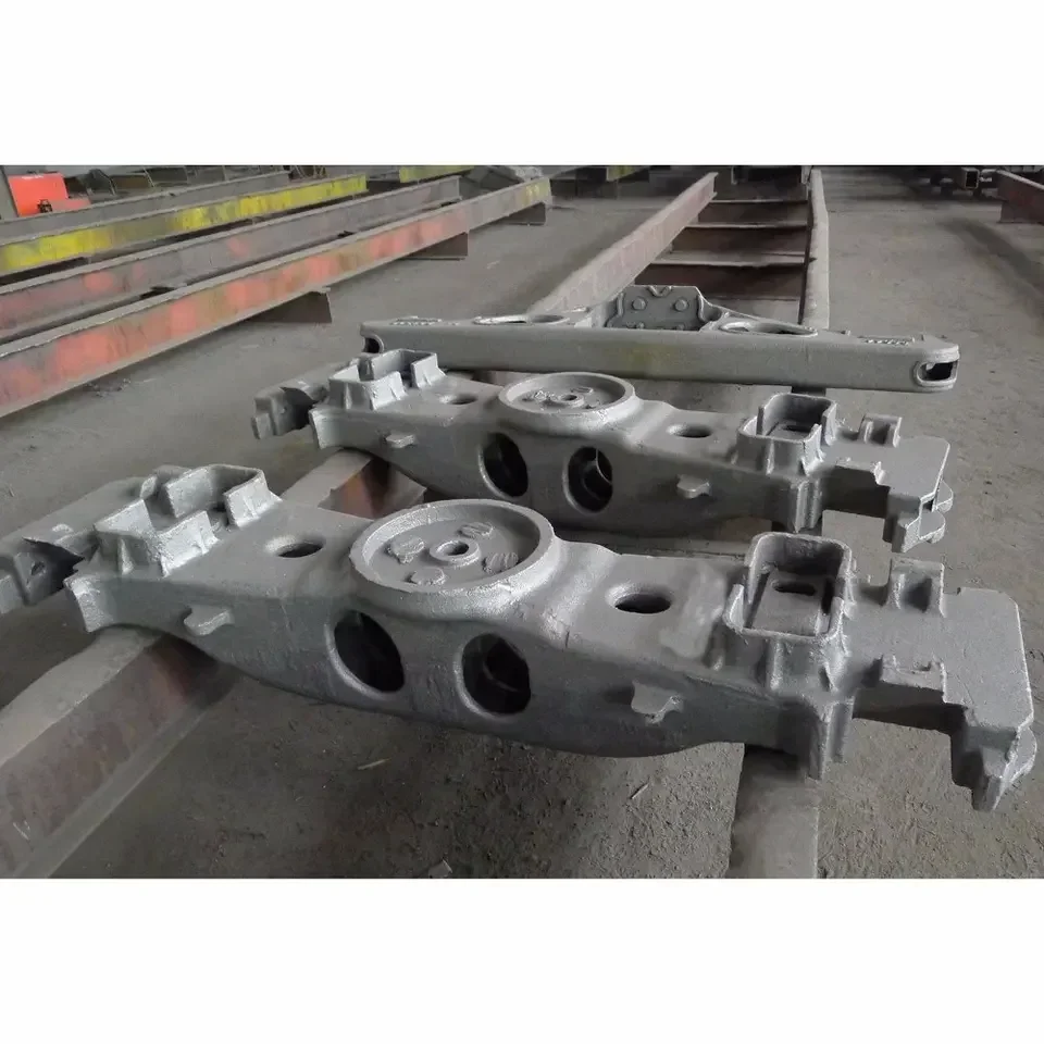 High Quality Cast Steel Railway Wagon Bogie Parts Bolster