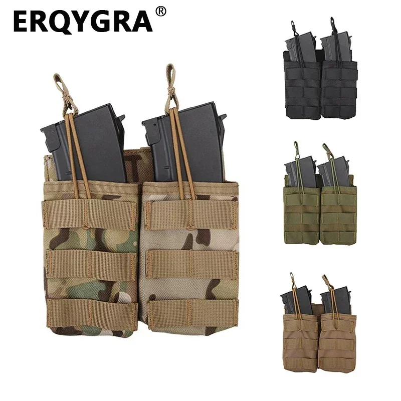 ERQYGRA Tactical Molle G36 Daul Storage Mag Pouches System Accessories Waist Bag Holsters Hunting Equipment Portable Lightweight