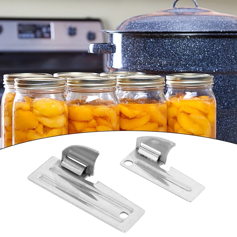 P-38 And P-51 Can Openers Stainless Steel Camping Can Opener Portable Can Opener For Kitchen Travel Camping