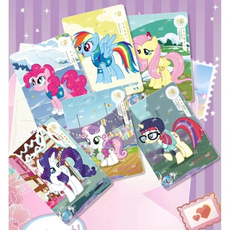 공식 정품 KAYOU 마이 리틀 포니 소장 카드 풀 시리즈 한정 우정 영원한 카드 애니메이션 주변기기 선물 완구