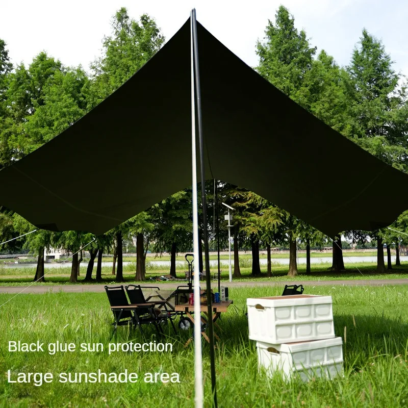 Wholesale Portable Foldable Waterproof Black Camping Tent Sun Shelter Party Outdoor Tent