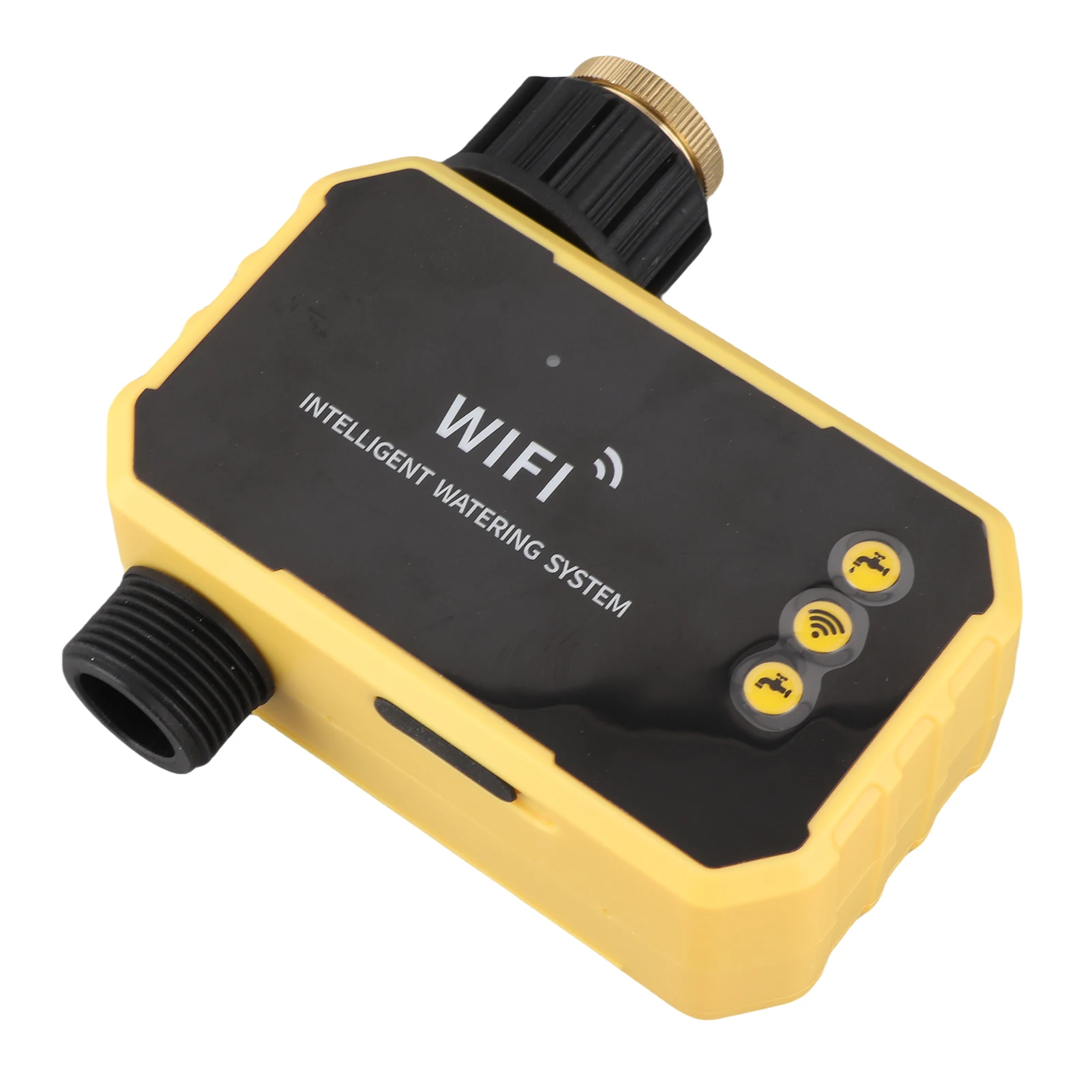 

Таймер для полива с солнечной батареей и Wi-Fi, автоматический контроллер полива, таймер для шланга для вилл, балконов, крыш и садов