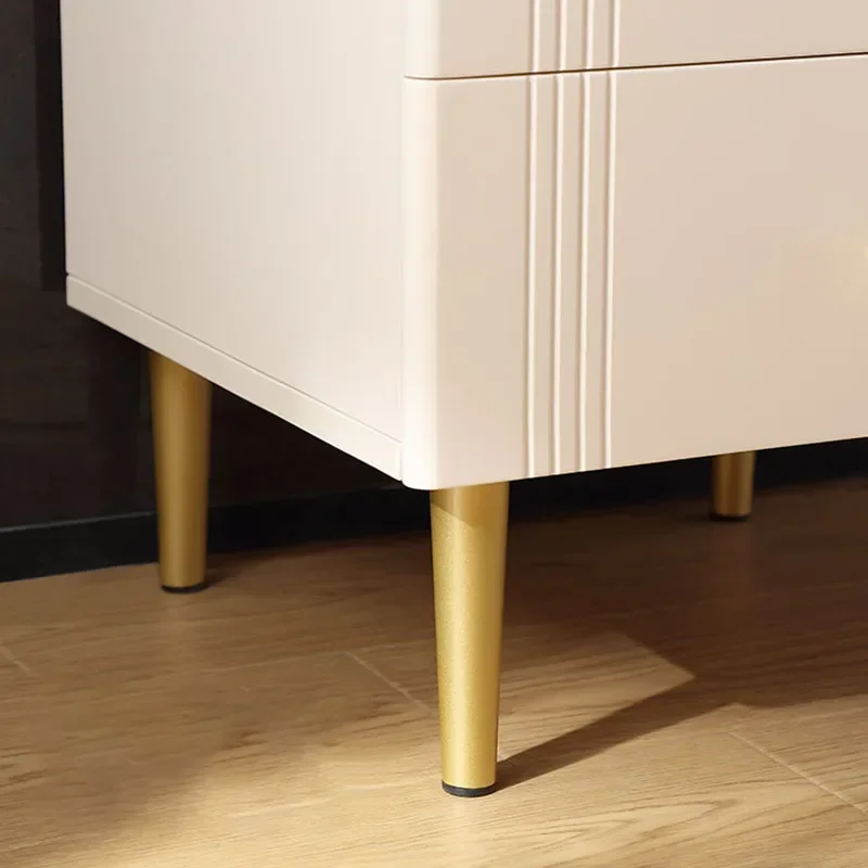 Storage Modern Night Table Minimalist White Italian Luxury Bedside Table Mid Century Space Saving Mesa De Noche Home Furniture