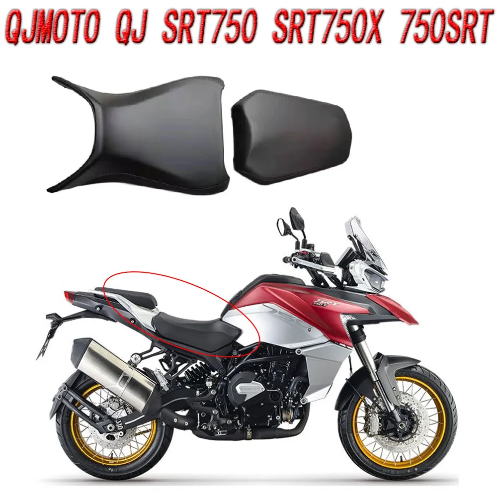 

Front And Rear Seat Cushions Seat Bag Cushion For QJMOTO QJ SRT750 SRT750X 750SRT SRT 750X 750