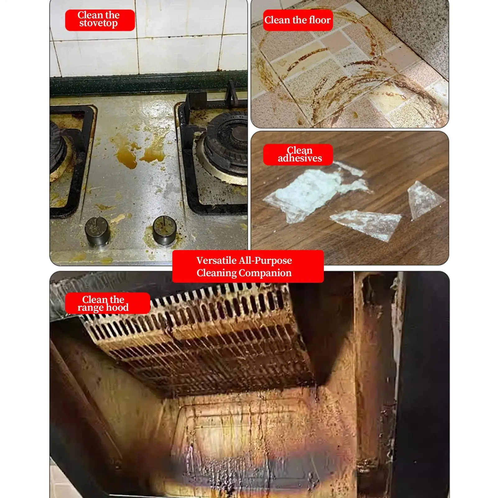 Food Scraper Tool Stainless Steel Cleaning Gadget Scraper Tool Kitchen Cleaning For Kitchen Floor Sticker Stain Frost Ice Home