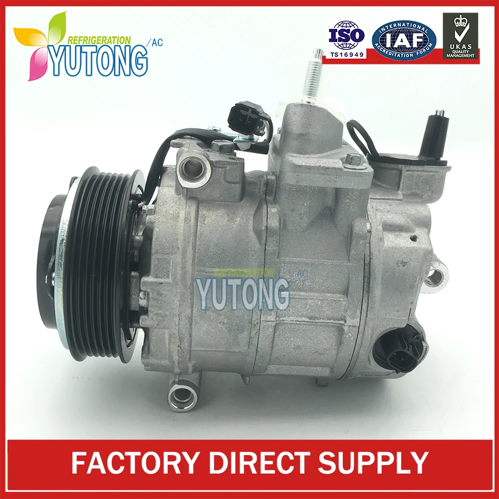 For AC Compressor Ford Edge 2.0L L4 2010-2018 447280-6161 CT4Z19703B 472806163 447280-6163 CT4319D629BA CT4319D629BB CT4Z19703C