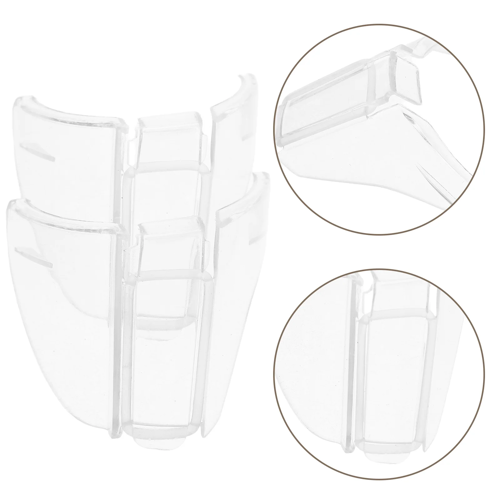 

2 Pcs Glasses Goggles Eye Shields for Side Wings Eyeglass Protection Transparent Clear Flexible Eyeglasses