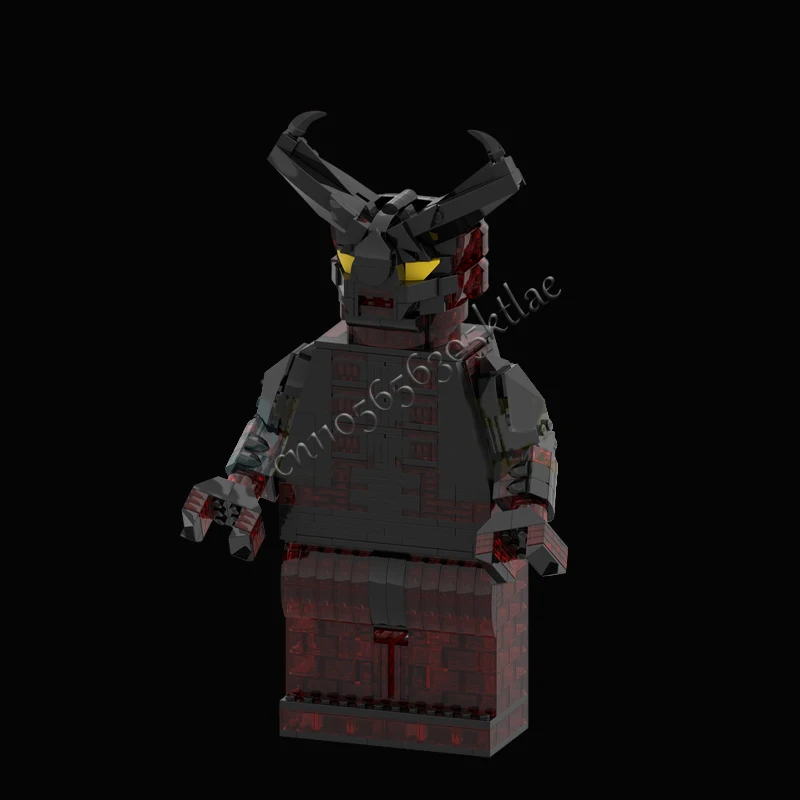 1106 pièces MOC personnalisables, modèle Surtur Brickhead, figurine mini-échelle, puzzle créatif DIY, jouets et cadeaux d'anniversaire, figurines de dessins animés