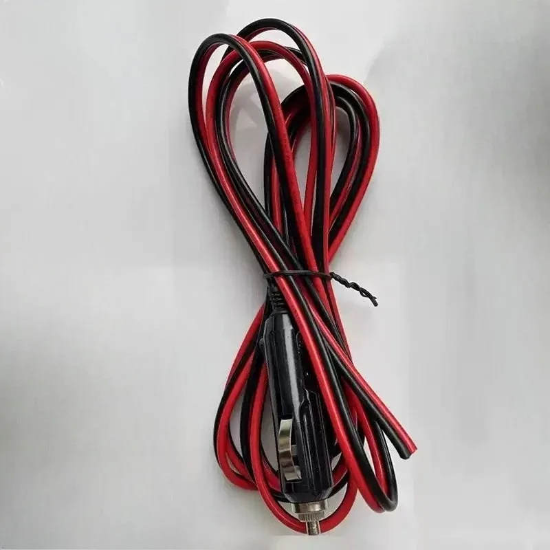 Vehicle Power Inverter Adapter Cable 12AWG Thickened Cigarette Lighter Plug to M6/8/10 Terminal Cord for Motorcycle RV Camper
