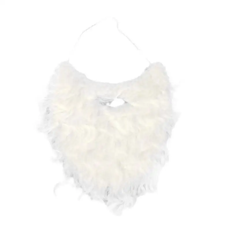 39bd Santa gefälschte Bärte Kostüm Bart alter Mann Schnurrbart Kostüm Halloween lustige Bärte