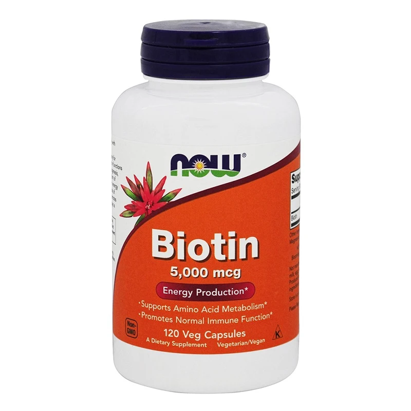 

Biotin 5000 mcg 120 Capsules EXP 01/2025