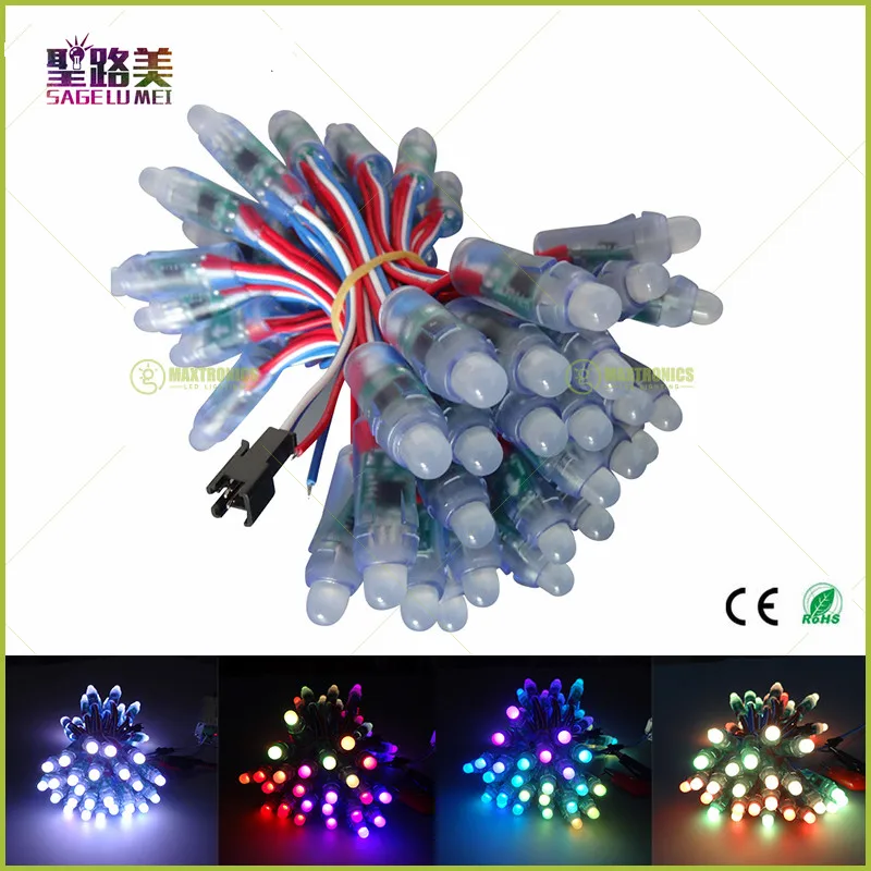 1000PSC DC12V 12MM WS2811 1903 LED Module Lights RGB Pixel String Light LampFor Holiday Advertising Christmas Wedding Decoration