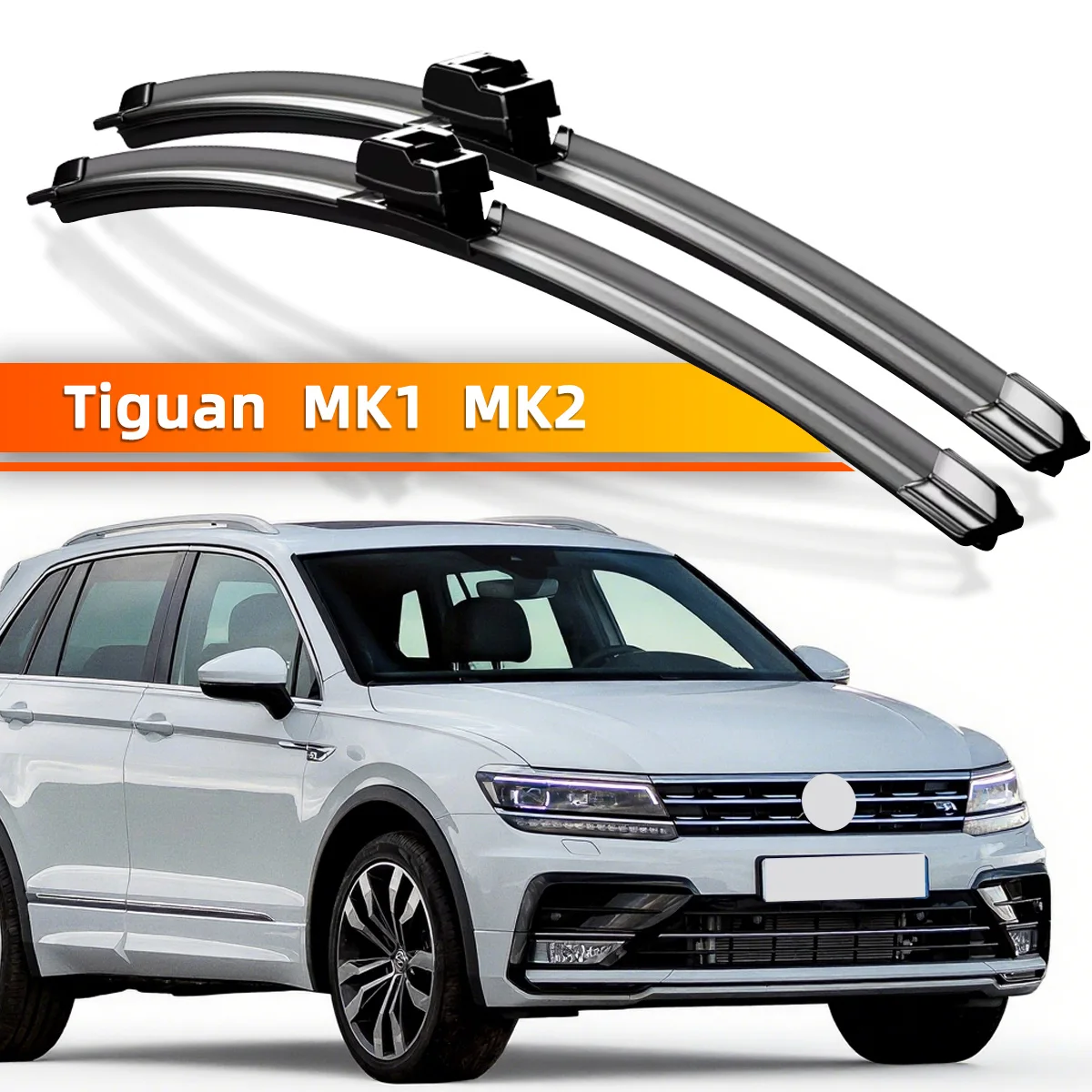 2PCS Frontscheibe Wischer Klingen Geeignet Für Vw Tiguan 2007-2023 Windschutzscheibe Fenster Zubehör 2008 2012 2013 2016 2018 2020