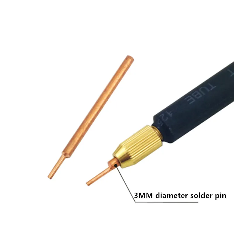 Ручка для точечной сварки 16/25 квадратная медная батарея 18650 ручной аппарат для точечной сварки аксессуары для самостоятельной сборки игла для