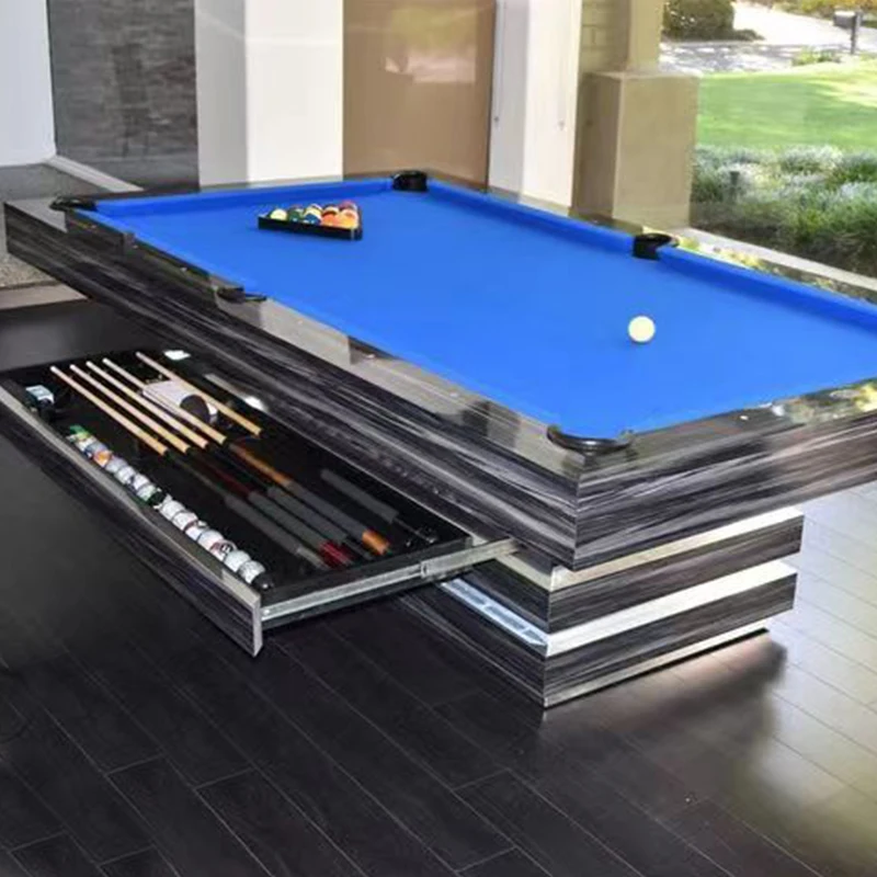 Original Outdoor Egypt Billiard 9Ft Mesa De Billar for Bars Pool Table Slate