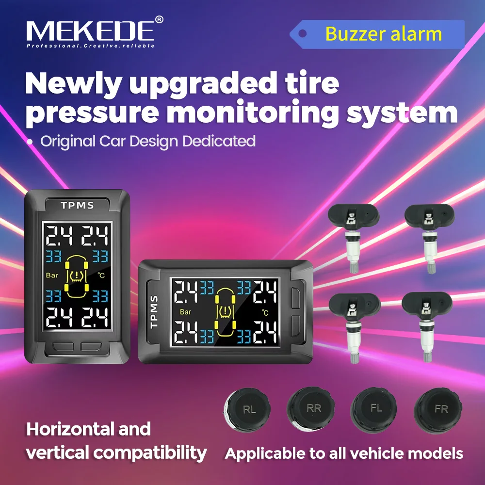 

Suitable for All Vehicle Models Movable external Tire Pressure Horizontal and Vertical Compatibility Wireless Data Transmission